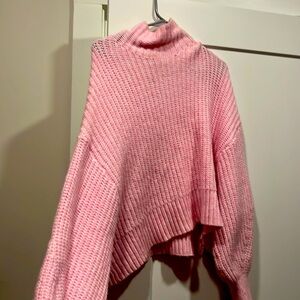 Light pink sweater , wore one